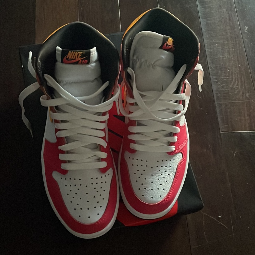 AUTHENTIC Air Jordan 1 retro high OG LT Fusion - Picture 4 of 8